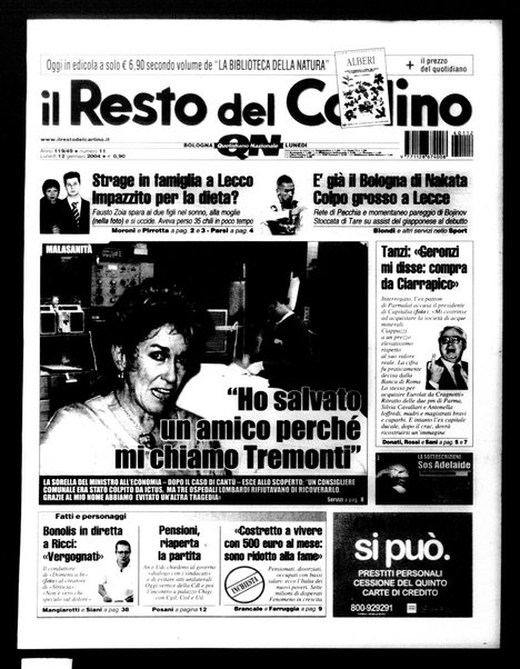 Il Resto del Carlino : giornale dell'Emilia